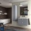 Mueble de baño Uniiq suspendido 2 cajones de Salgar con diferentes acabados